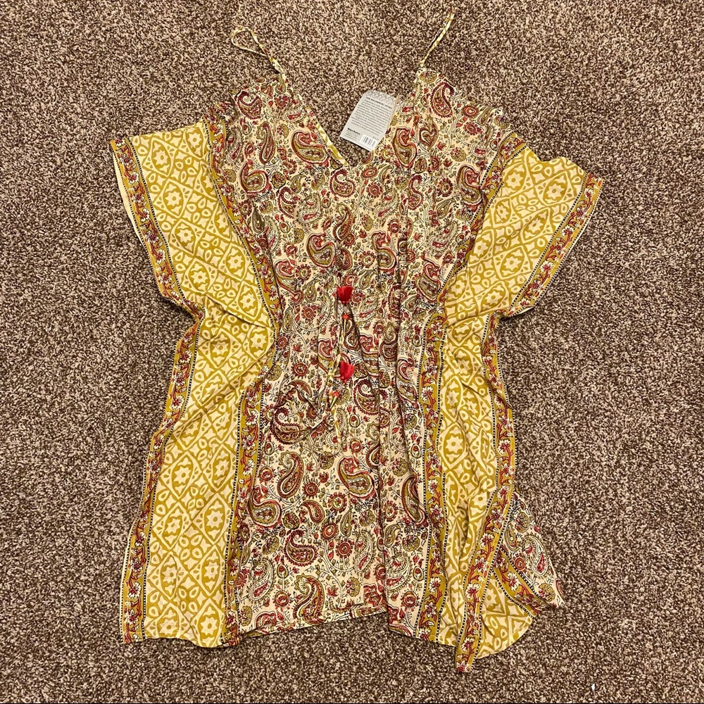 NEW Kalamkari kaftan dress